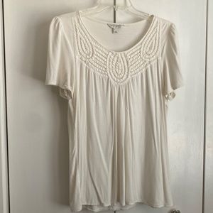 Gathered sleeve top from banana republic